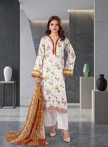 ZESH SUMMER EMBROIDERED LAWN