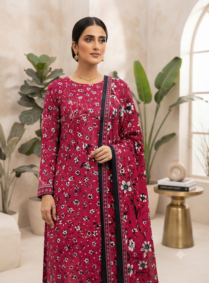 BAROQUE SUMMER PRINTED LAWN