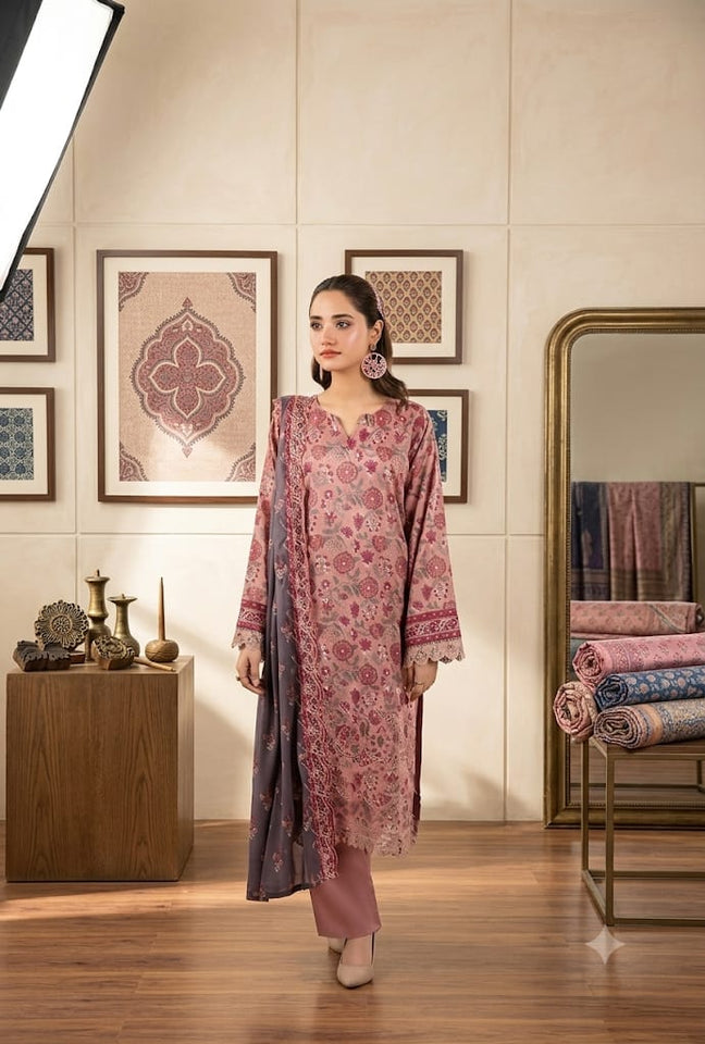 ZESH SUMMER EMBROIDERED LAWN