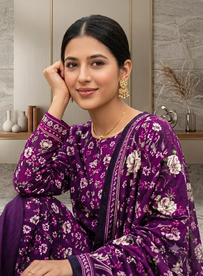 BAROQUE SUMMER PRINTED LAWN